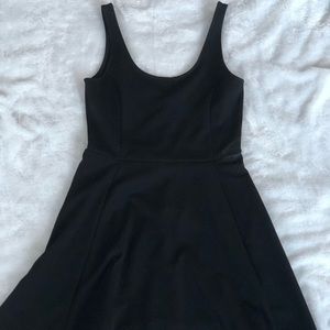 H&M DIVIDED Black Skater Dress